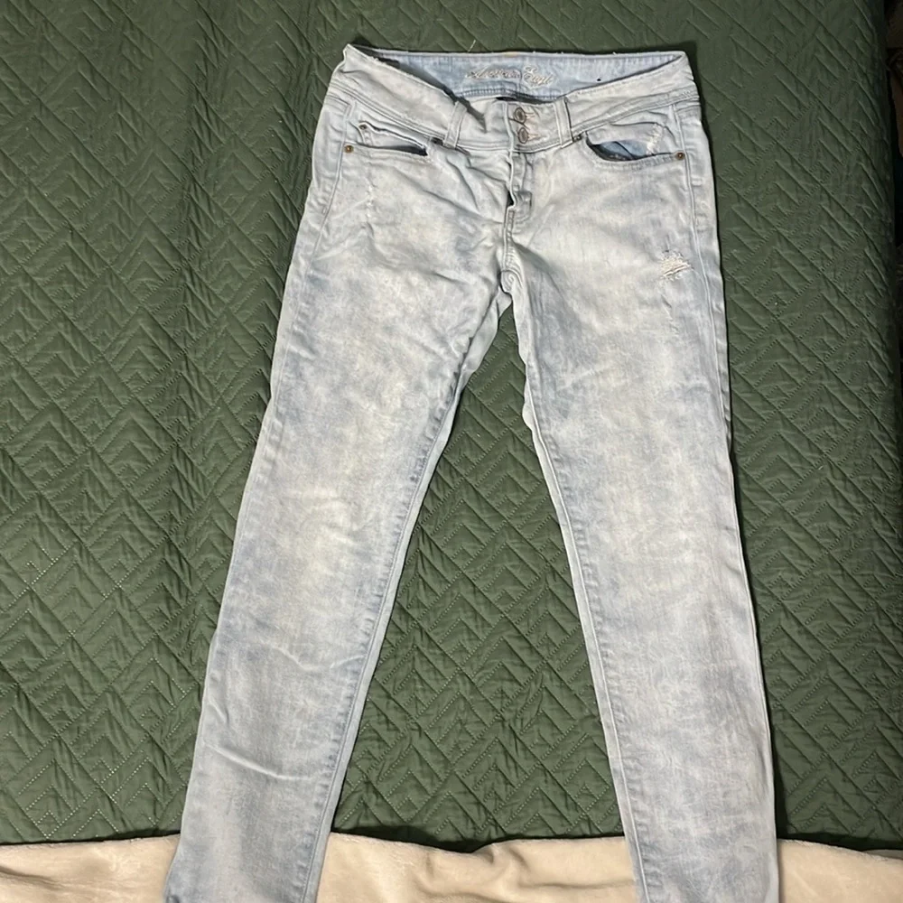 American Eagle size 8 womens jeans - Picture 2 of 2